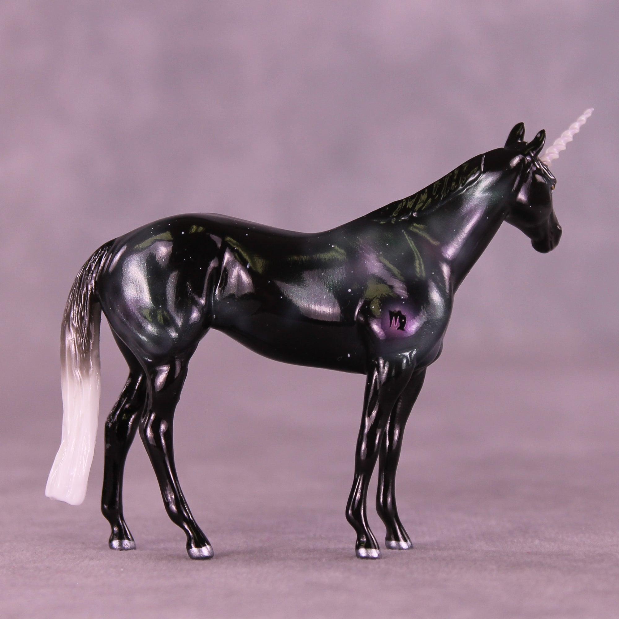 Mini Porrima OOAK EFCM Chip Stock Horse by Ashley Palmer &amp; Melanie Miller SCD26