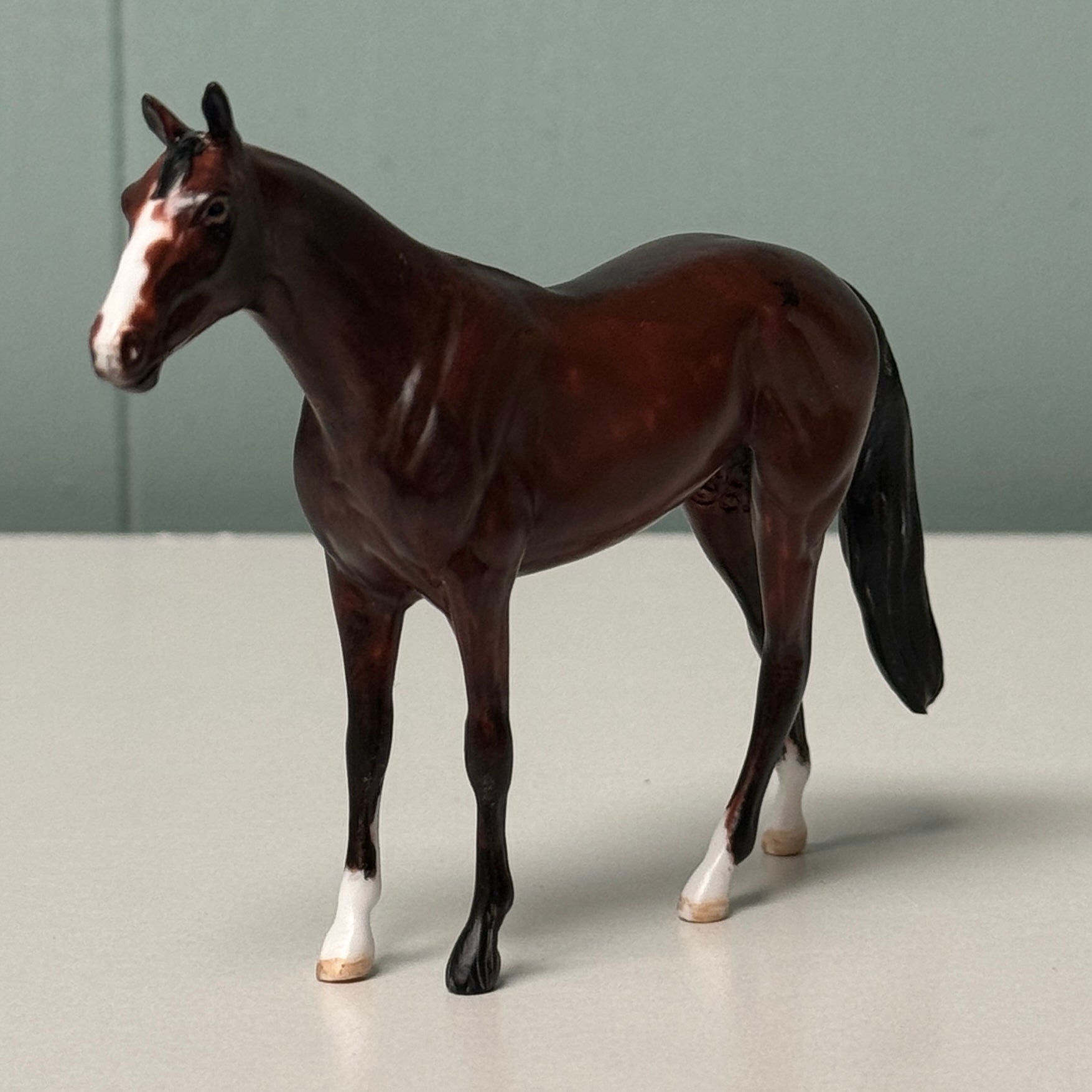 Memorandum OOAK Bay Thoroughbred Chip By Andrea Thomason  EQ24