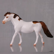 Ayla Limited Edition Rat Inspired Series of 15 OOAK Chestnut Splash Pony Chip By Jamie Adamson LHS24