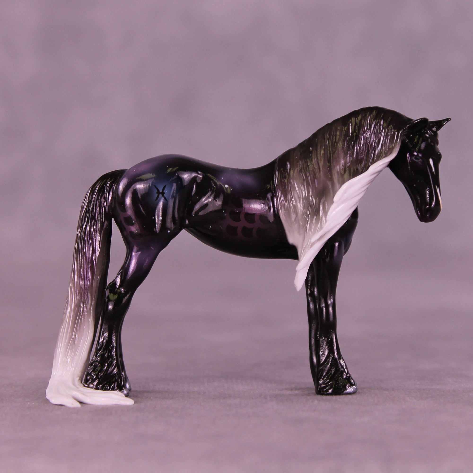 Mini Revati OOAK EFCM Chip Standing Drafter by Ashley Palmer &amp; Melanie Miller SCD26