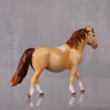 Molly Limited Edition Rat Inspired Series of 15 OOAK Minimal Tobiano Perlino Pony Chip By Jamie Adamson LHS24