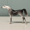 Flutterby OOAK Dapple Gray Arabian Chip By Jess Hamill EQ24