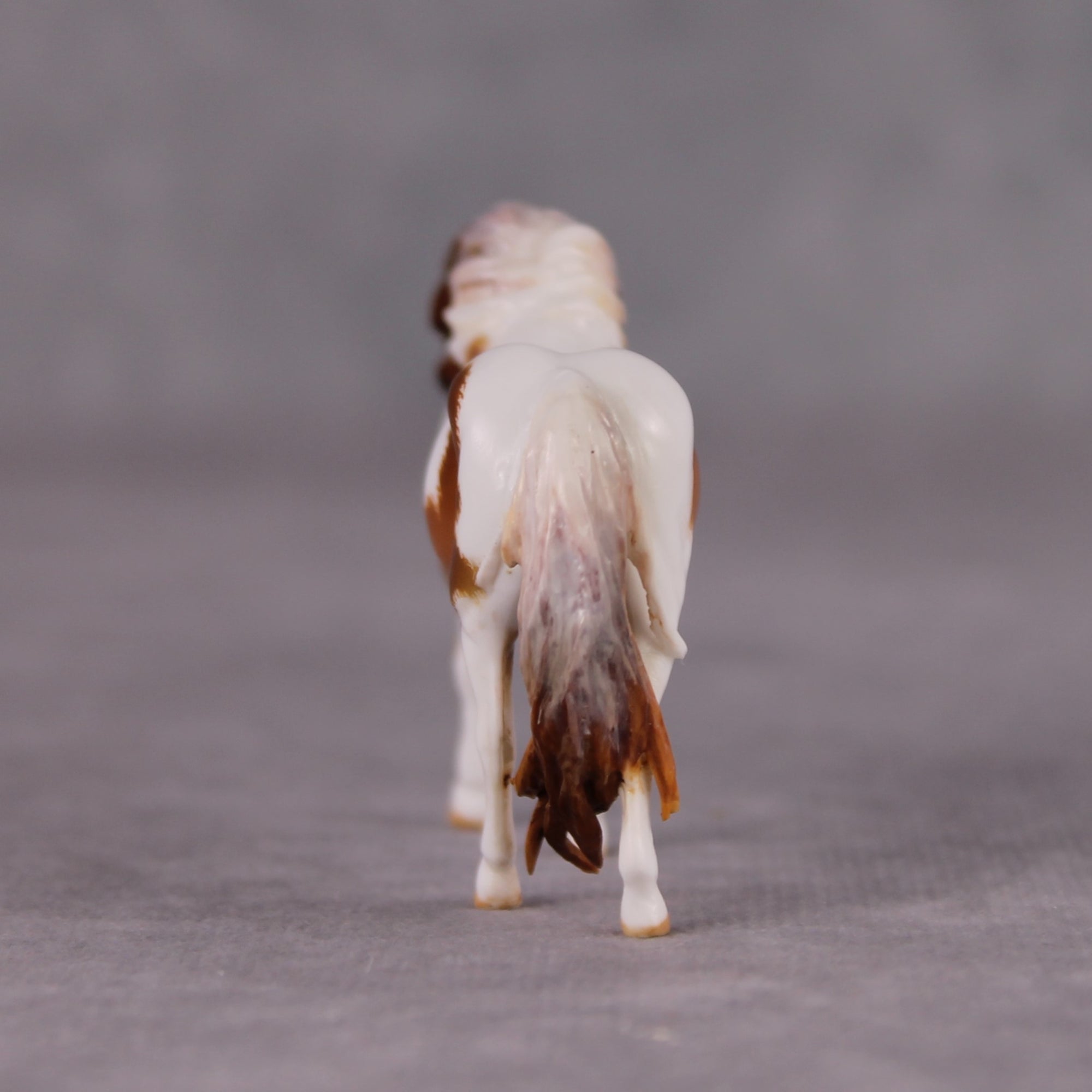 "Pop Tart" OOAK Custom Chestnut Pinto Pony Chip By Kristin Cermele - Gemstone Series
