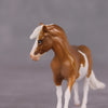 French Toast OOAK Custom Palomino Overo Pony Chip By Kristin Cermele - Gemstone Series