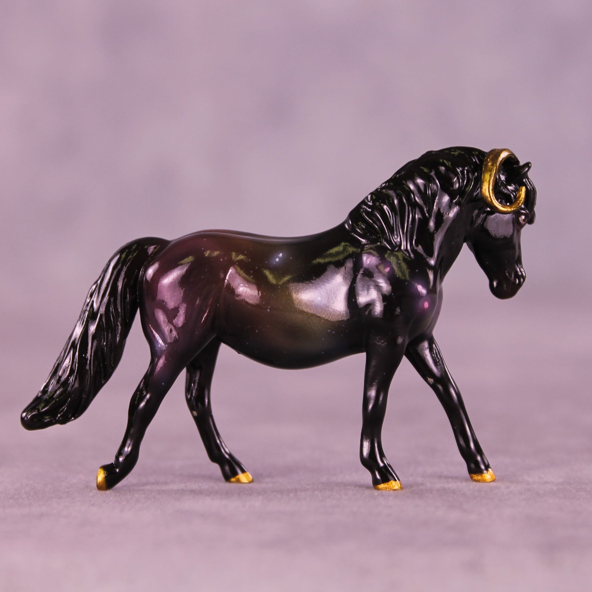 Mini Arietes OOAK EFCM Chip Pony by Ashley Palmer &amp; Melanie Miller SCD26