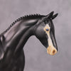 Badger Badger OOAK Softly Dappled Black Pony Stone By Kristin Cermele -Gemstone Series