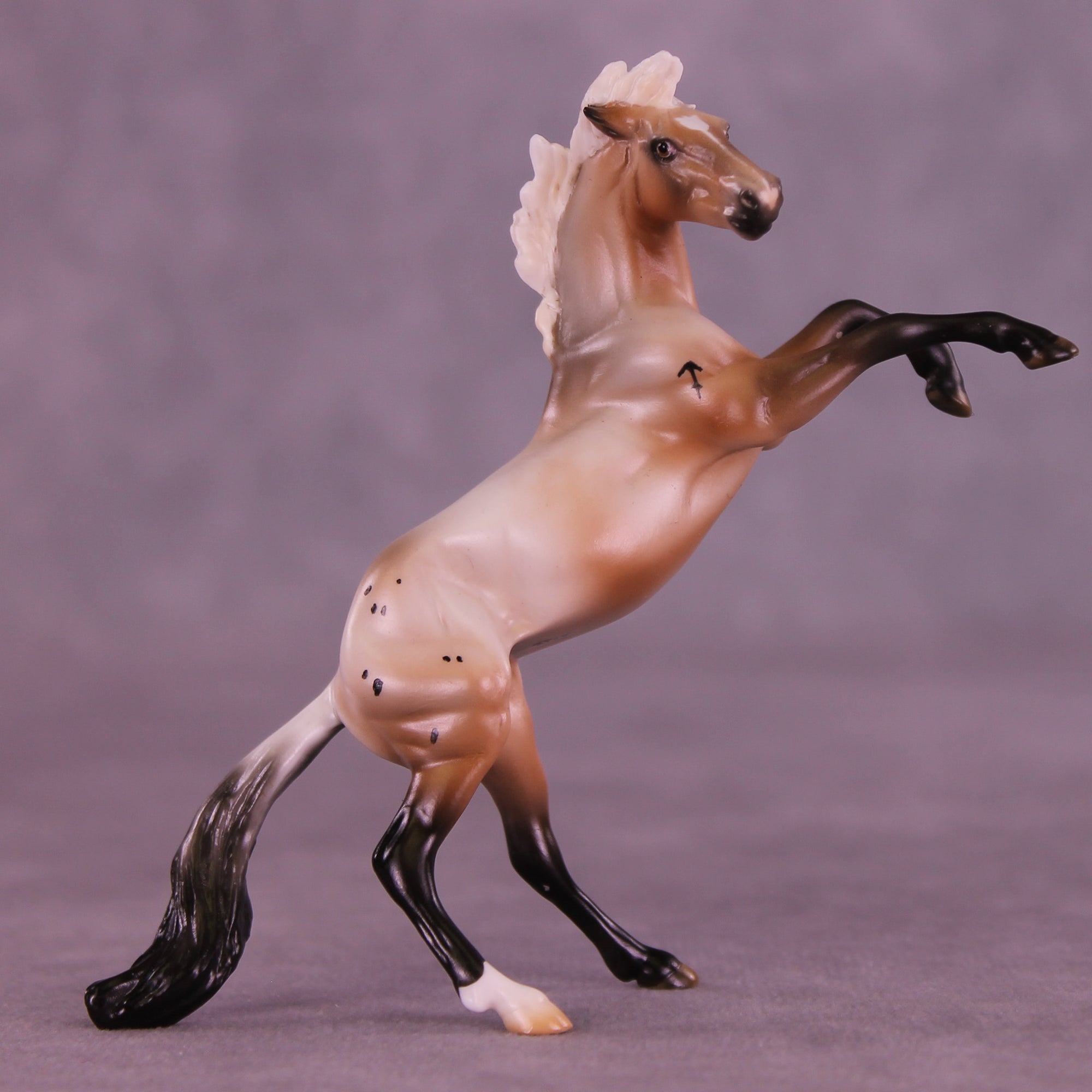 Mini Ascella OOAK FCM Chip Mustang by Ashley Palmer &amp; Melanie Miller SCD26