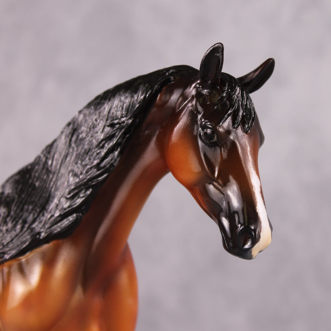 "A Moment of Zen" OOAK Custom Golden Dappled Bay Pony Stone By Kristen Cermele - Gemstone Series