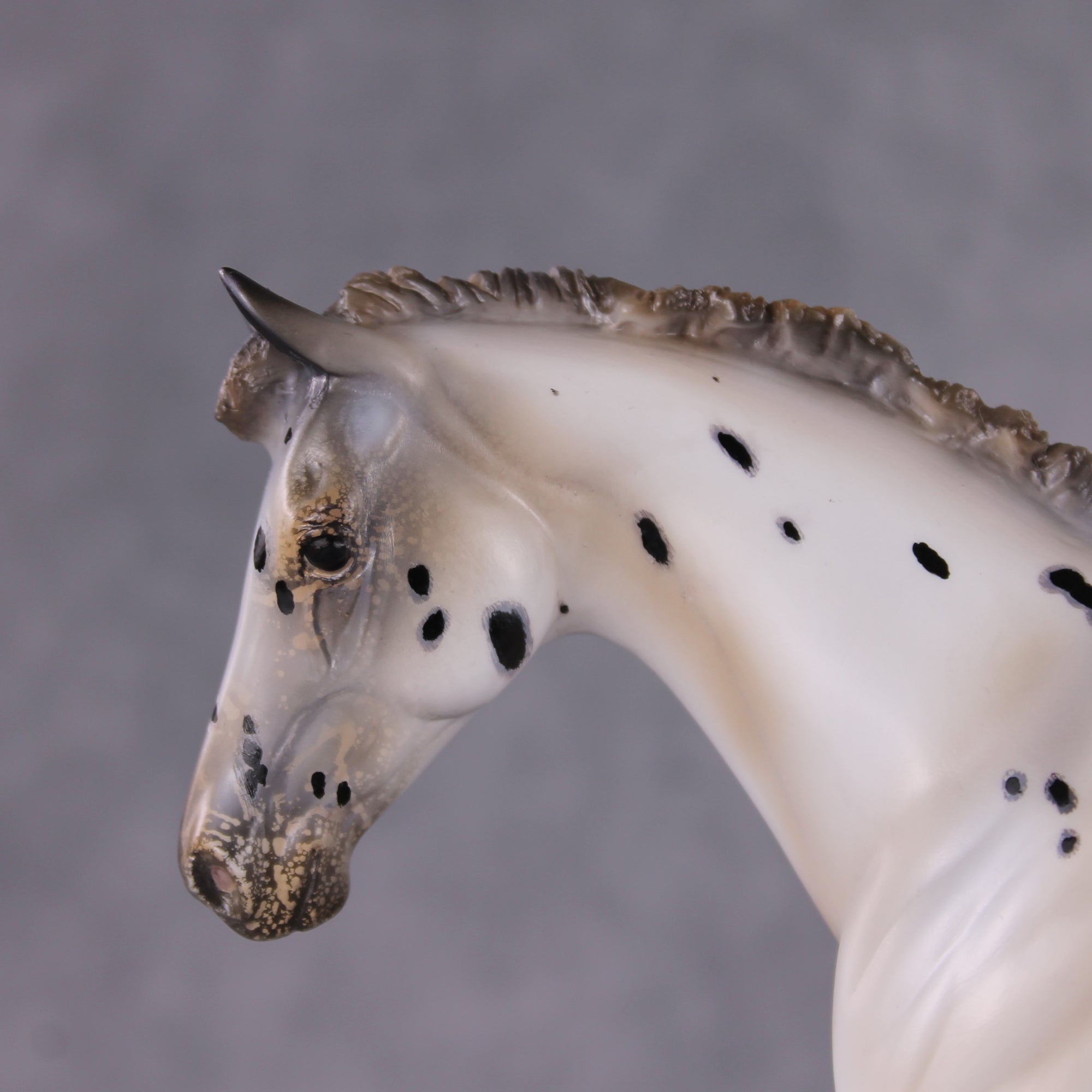"Kampot" OOAK Custom Leopard Appy Pony Stone By Kristin Cermele - Gemstone Series