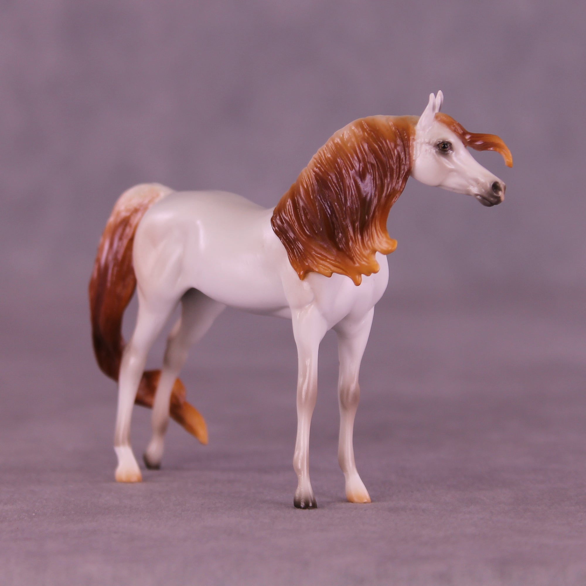 Mini Tegmine OOAK EFCM Chip Arabian by Ashley Palmer &amp; Melanie Miller SCD26