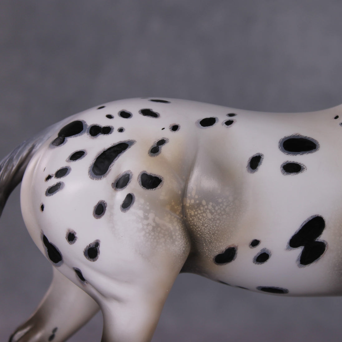 "Kampot" OOAK Custom Leopard Appy Pony Stone By Kristen Cermele - Gemstone Series