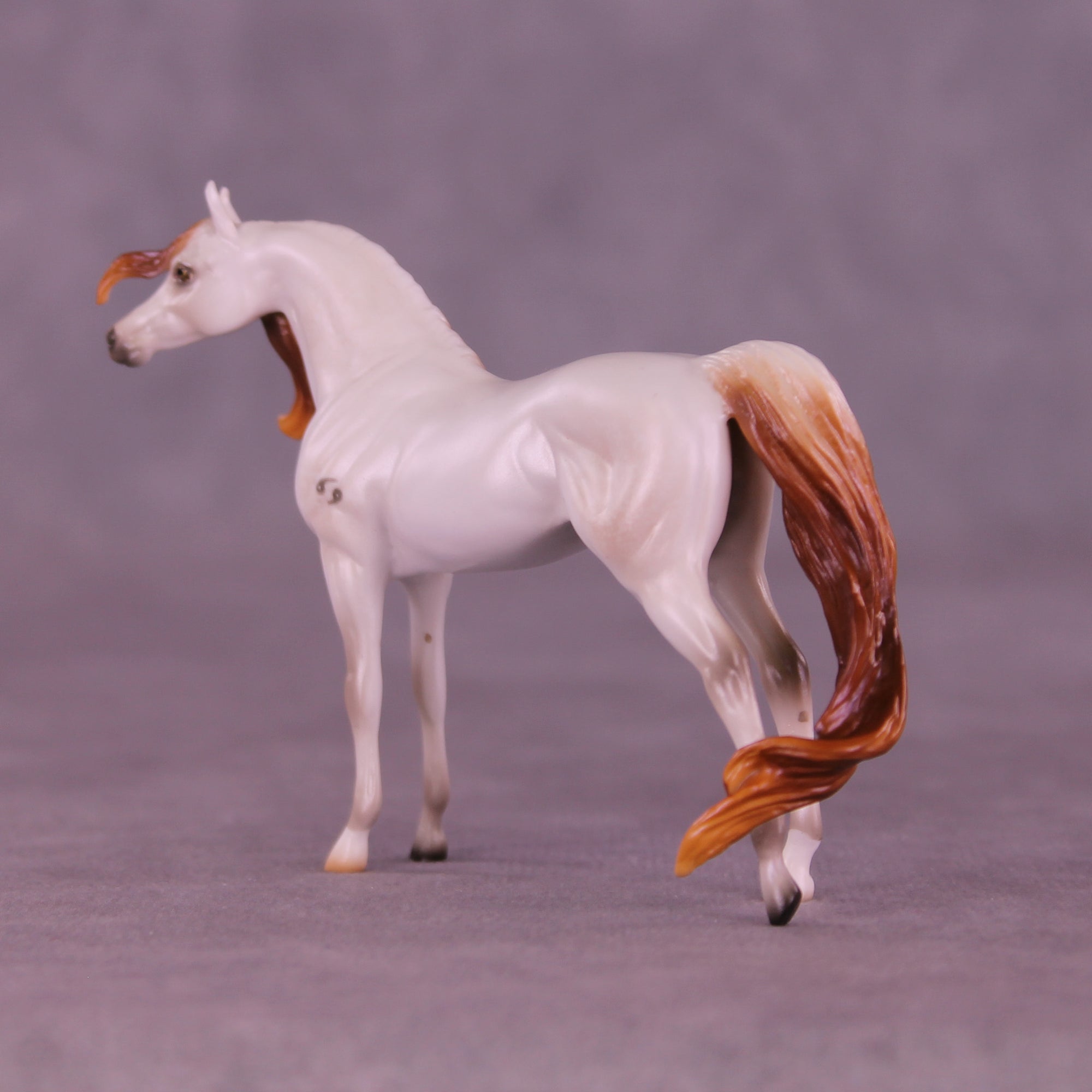 Mini Tegmine OOAK EFCM Chip Arabian by Ashley Palmer &amp; Melanie Miller SCD26