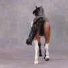 Pepperoany Pony OOAK Custom Bay Roan Overo Pony Stone By Kristin Cermele - Gemstone Series