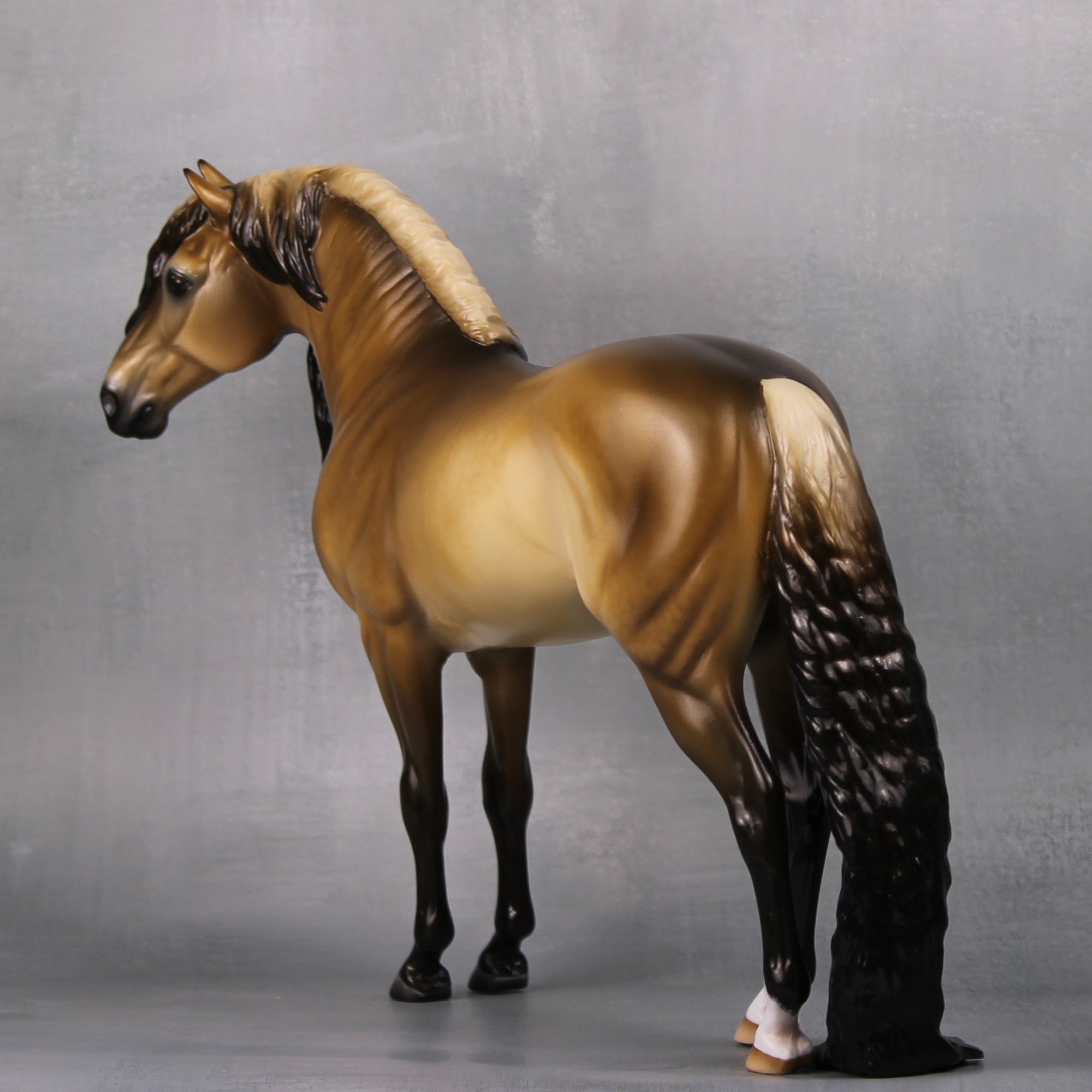 Minhas Meios OOAK Sooty Buckskin PRE Custom Andalusian By Tiffany Purdy Best Offers 9/17/24