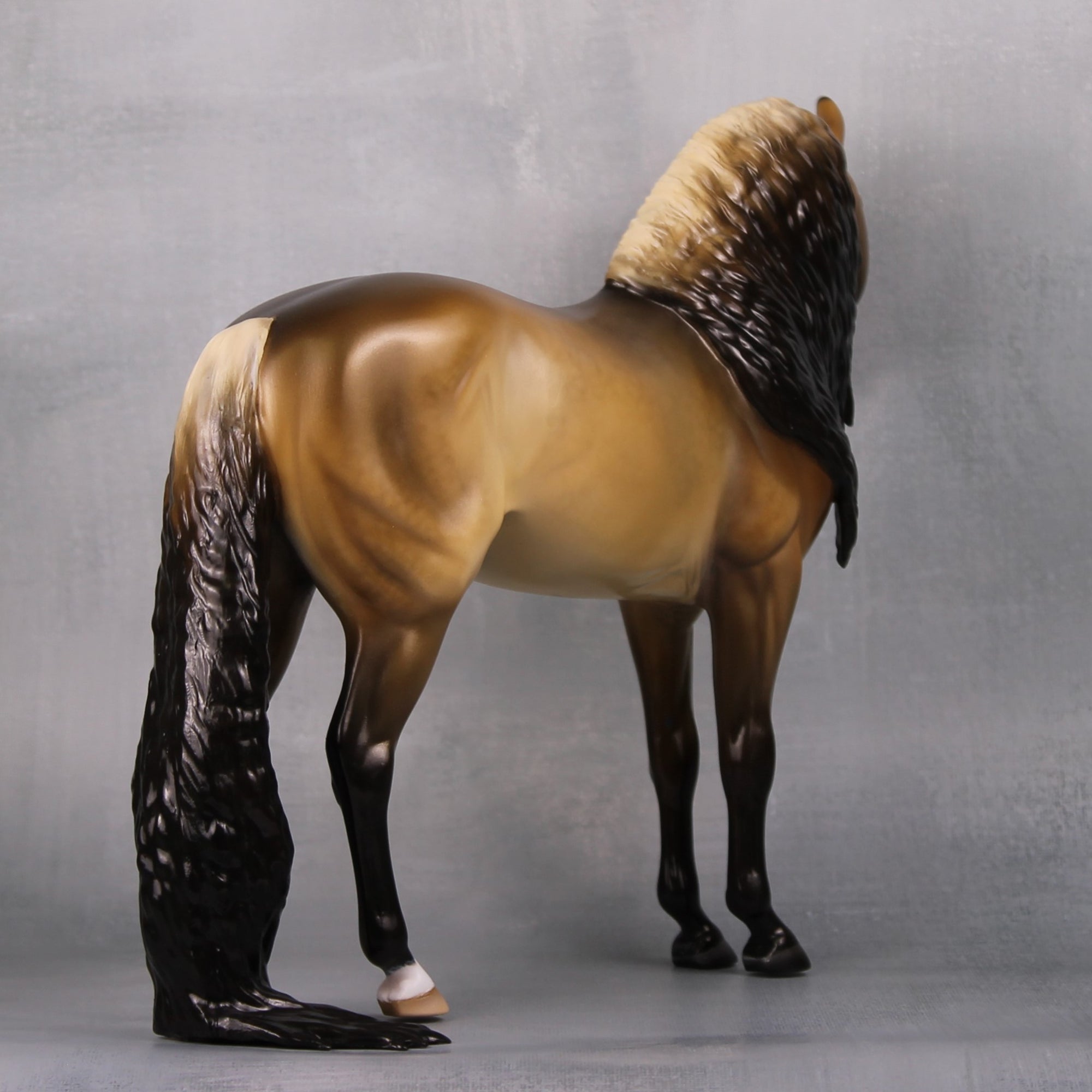 Minhas Meios OOAK Sooty Buckskin PRE Custom Andalusian By Tiffany Purdy Best Offers 9/17/24