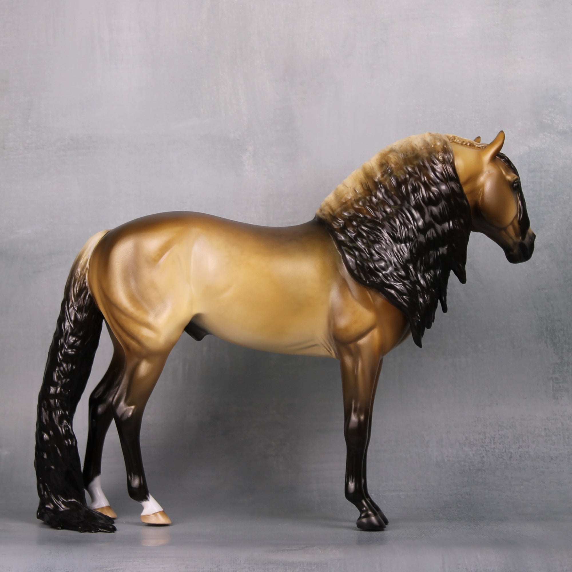 Minhas Meios OOAK Sooty Buckskin PRE Custom Andalusian By Tiffany Purdy Best Offers 9/17/24