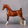 Greta OOAK Flaxen Chestnut Pebble Saddlebred By Ellen Robbins LHS24