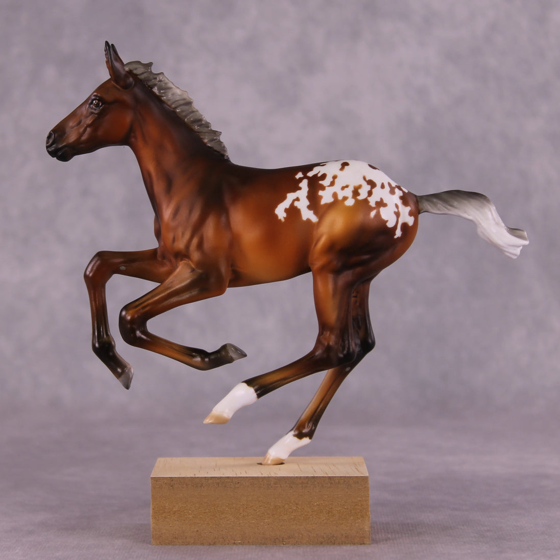 "Effectively Rosy" OOAK Pimento Foal Blind Bag by Julie Keim SHCF25