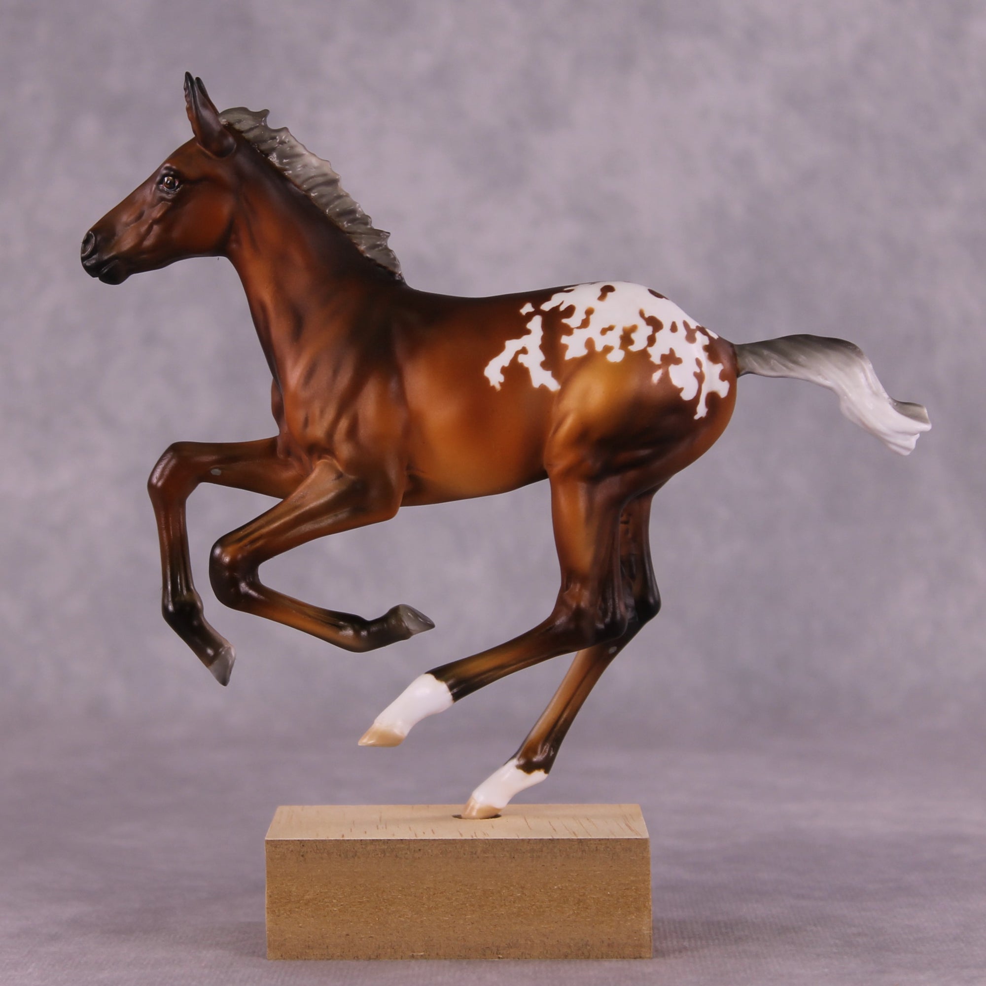 "Effectively Rosy" OOAK Pimento Foal Blind Bag by Julie Keim SHCF25