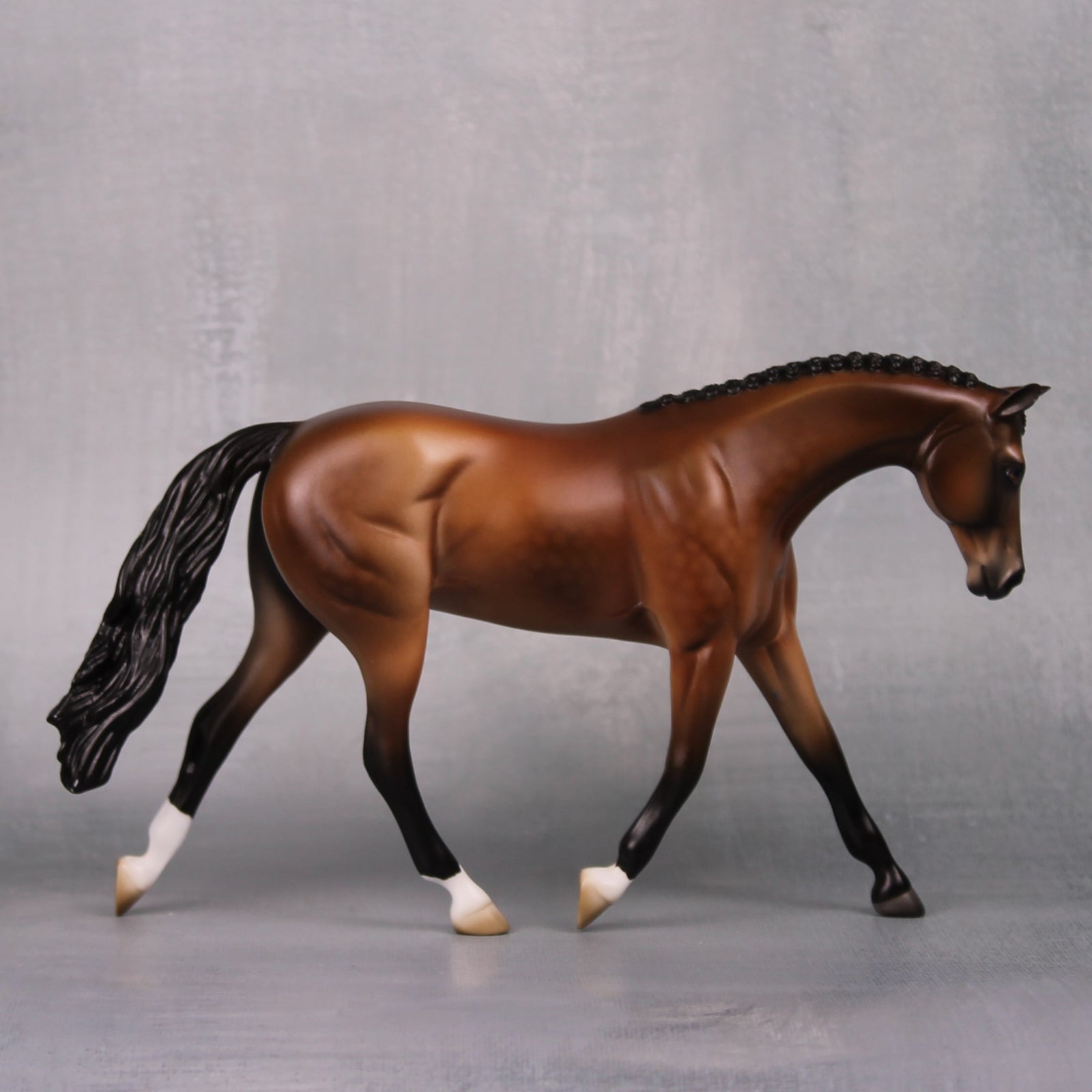 Kel OOAK Dappled Bay Pebble Warmblood By Jess Hamill LHS24