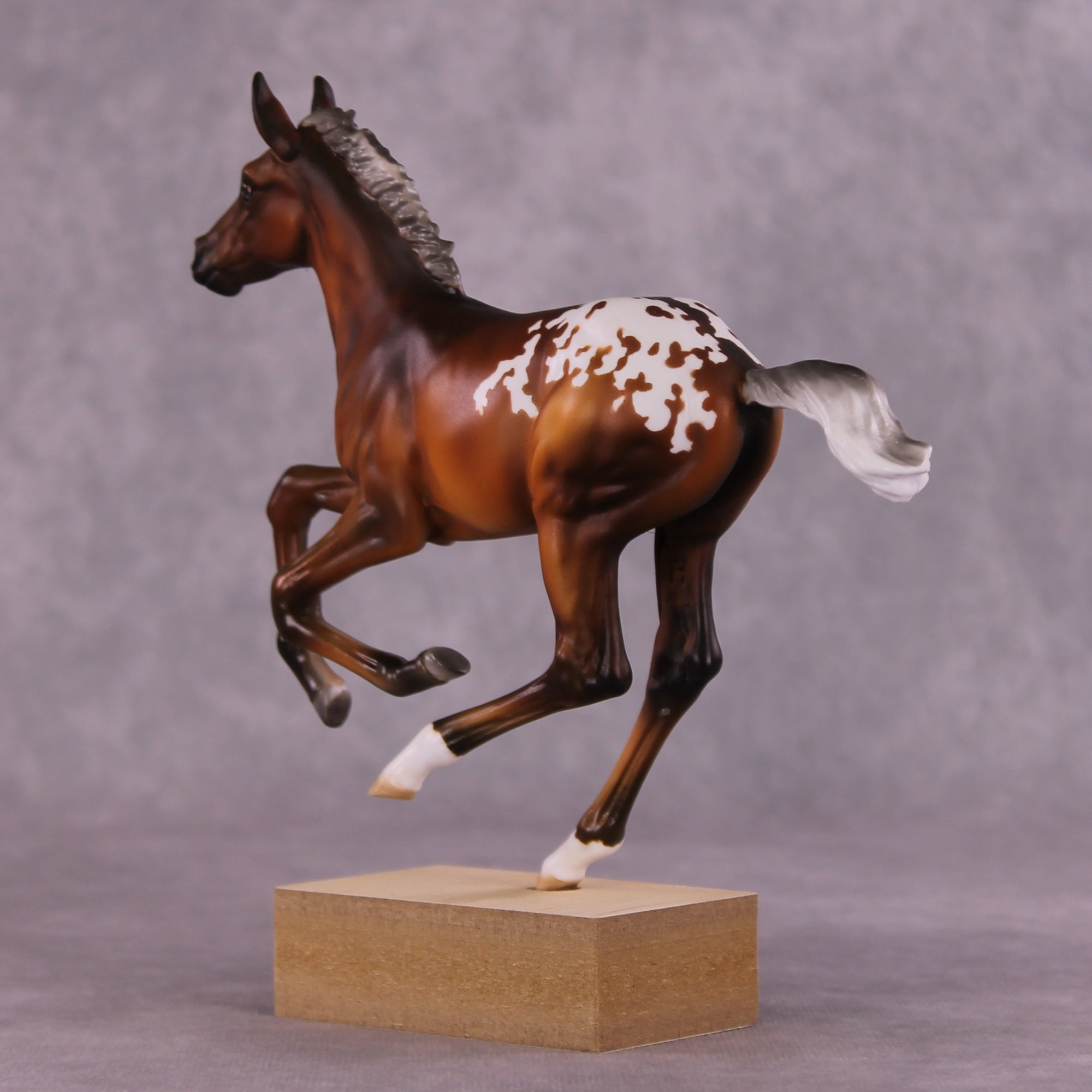 "Effectively Rosy" OOAK Pimento Foal Blind Bag by Julie Keim SHCF25