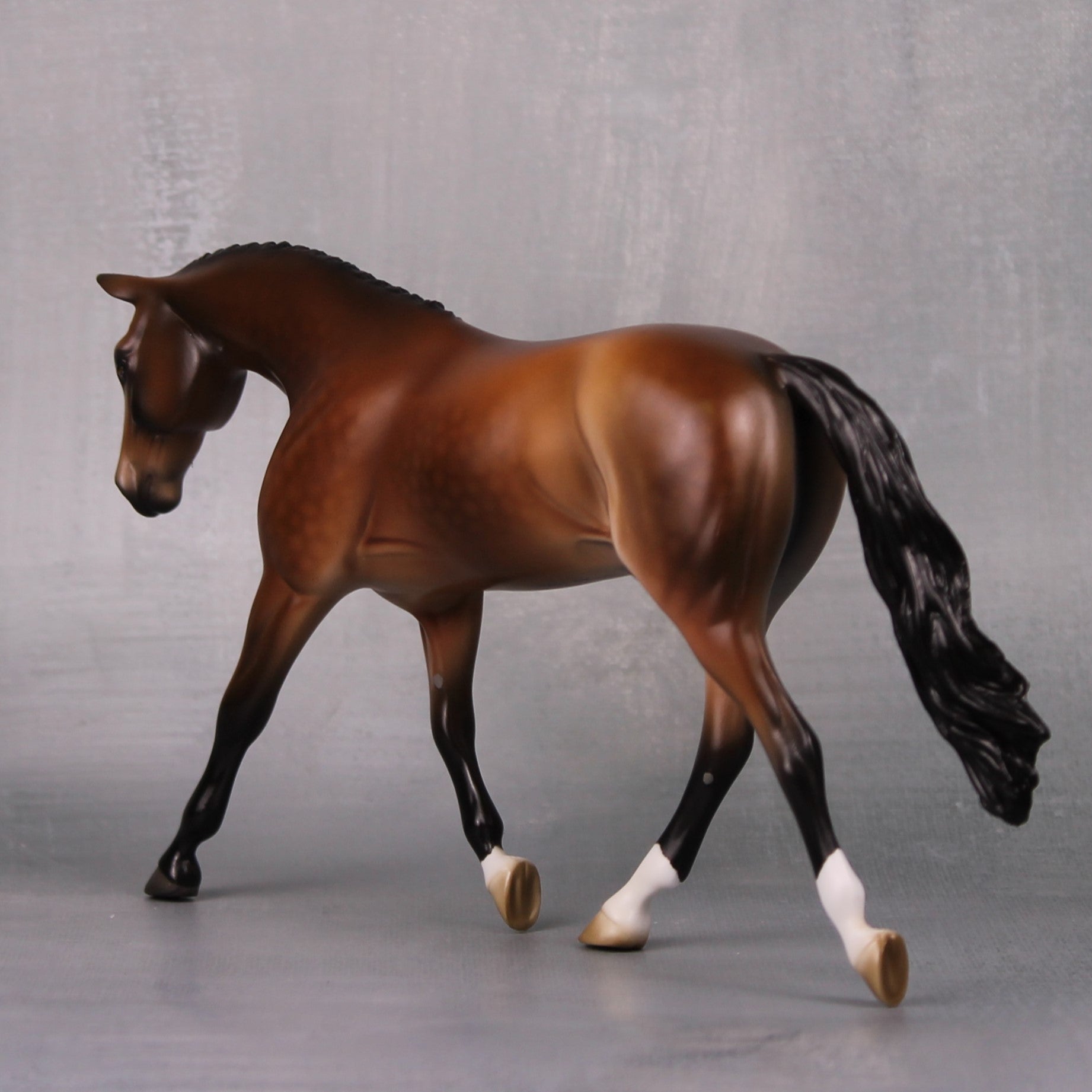 Kel OOAK Dappled Bay Pebble Warmblood By Jess Hamill LHS24