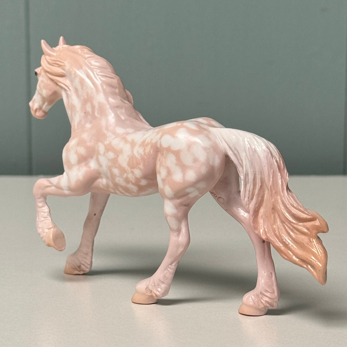 Basilica OOAK Perlino Appaloosa Friesian Chip By Jess Hamill EQ24