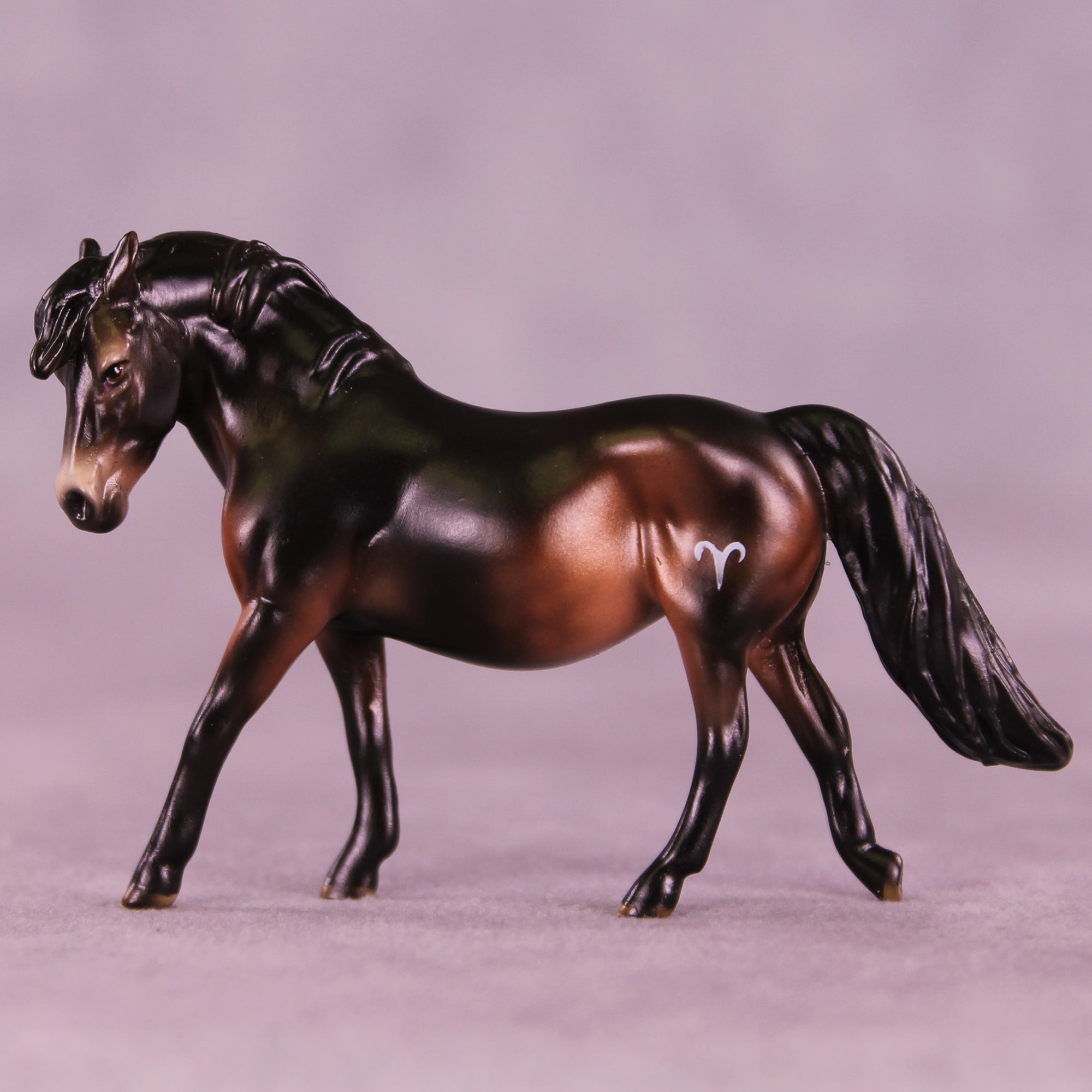 Mini Mesarthim OOAK EFCM Chip Pony by Ashley Palmer &amp; Melanie Miller SCD26