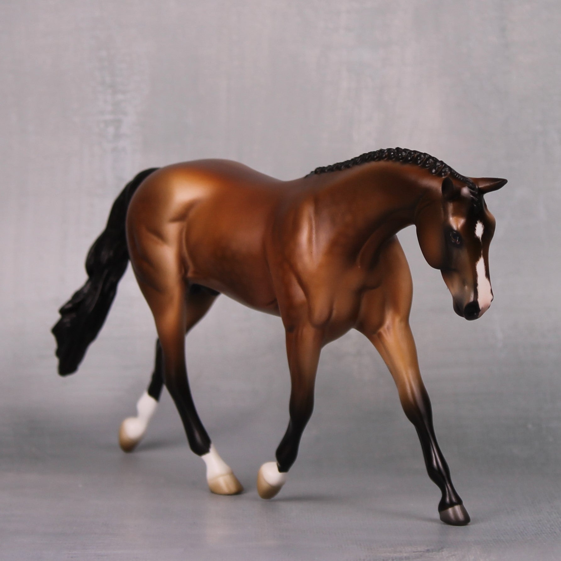 Kel OOAK Dappled Bay Pebble Warmblood By Jess Hamill LHS24