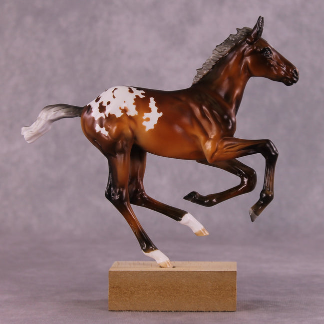 "Effectively Rosy" OOAK Pimento Foal Blind Bag by Julie Keim SHCF25