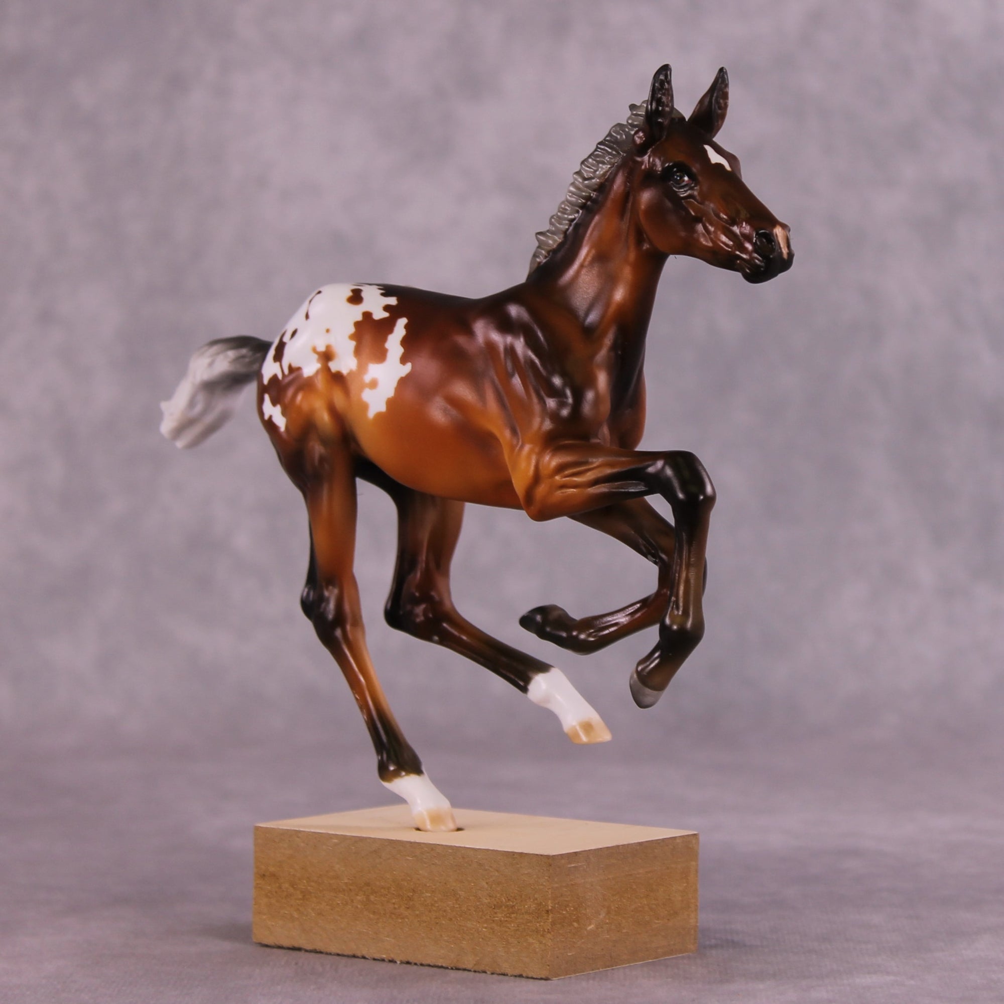 "Effectively Rosy" OOAK Pimento Foal Blind Bag by Julie Keim SHCF25