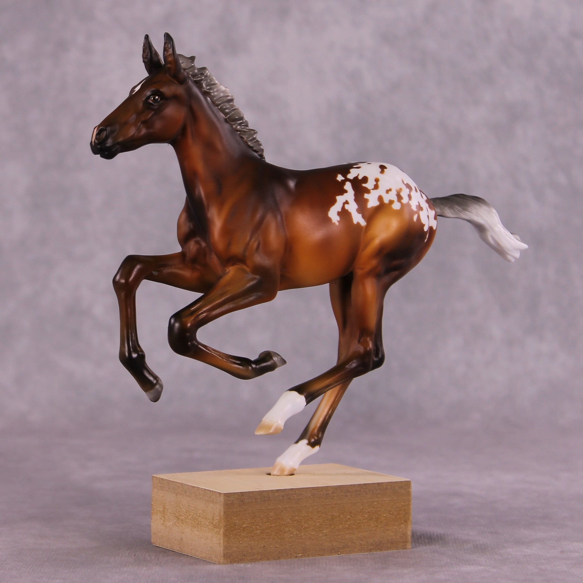 "Effectively Rosy" OOAK Pimento Foal Blind Bag by Julie Keim SHCF25