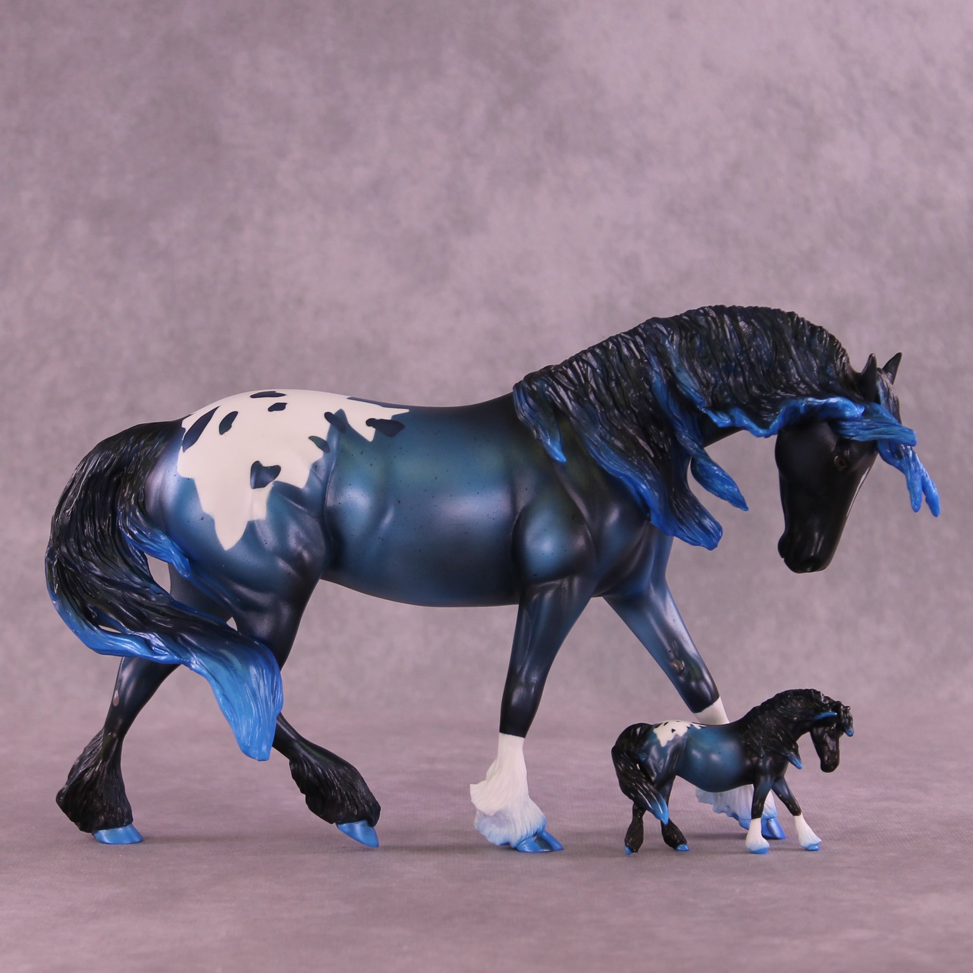 Mini B.S.O.D. OOAK EFCM Chip Pony by Carissa Mathews SCD26