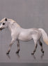 Autumn Rain Drop OOAK Series of 20 Shetland Ponies Fleabitten Grey Pony Chip By Ashley Palmer LHS24