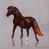 Fall Away OOAK Series of 20 Shetland Ponies Chestnut Pony Chip By Ashley Palmer LHS24