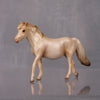 Golden Fall OOAK Series of 20 Shetland Ponies Cremello Pony Chip By Ashley Palmer LHS24