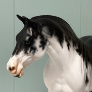 Let Luck Be A Lady OOAK Black Sabino Heavy Draft By Dawn Quick EQ24