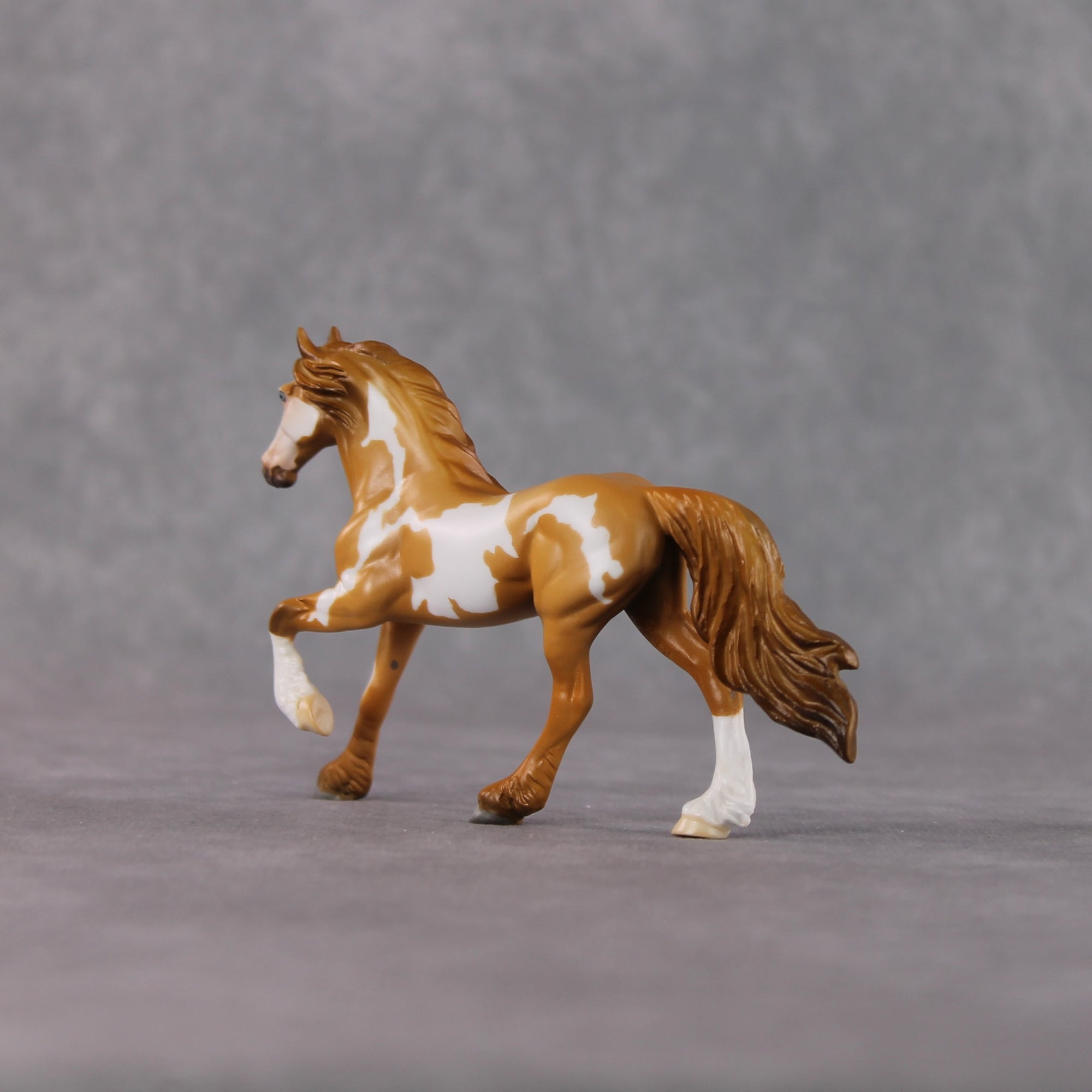 "Potato" LE-2 Light Chestnut Overo Friesian Chip By Jamie Adamson $99 Chips Sale 02/03/2025