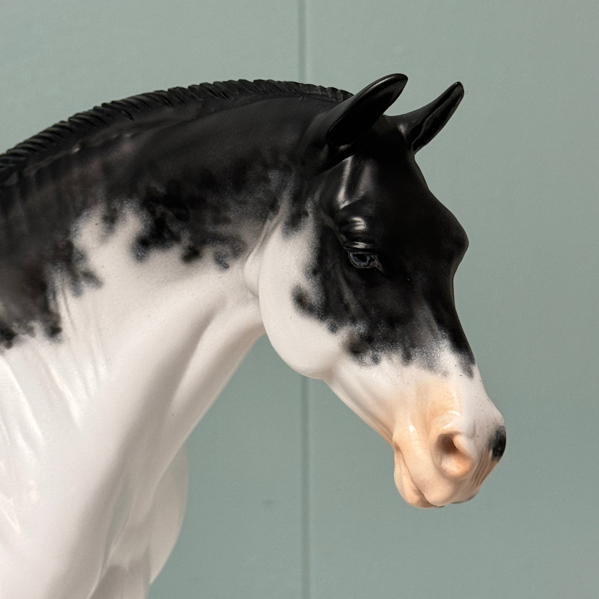 Let Luck Be A Lady OOAK Black Sabino Heavy Draft By Dawn Quick EQ24