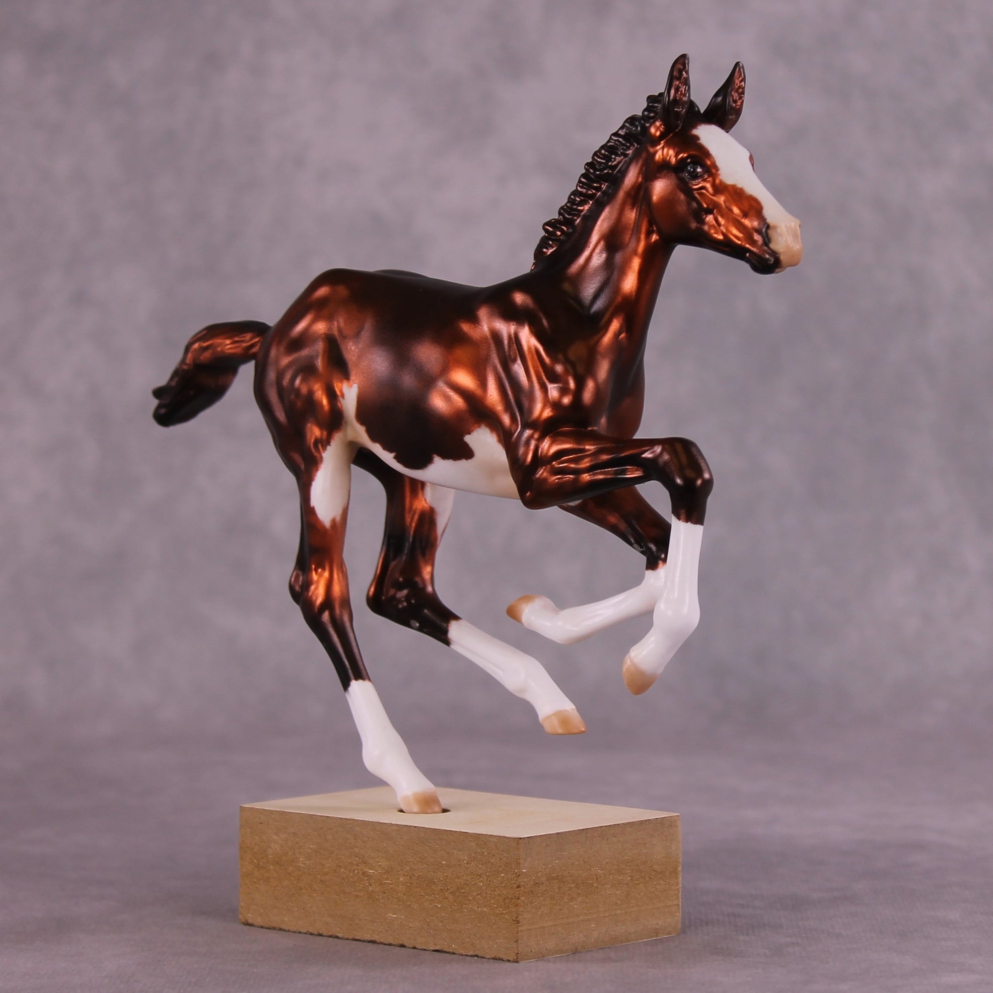 "Aall That Glitters" OOAK Pimento Foal Blind Bag by Julie Keim SHCF25