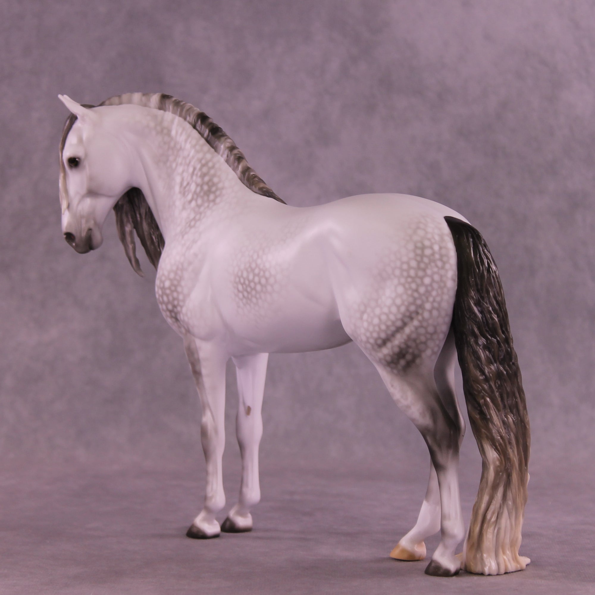 Mega Marshmallow Fluff Fandango OOAK EFCM Andalusian by Ellen Robbins &amp; Melanie Miller SCD26