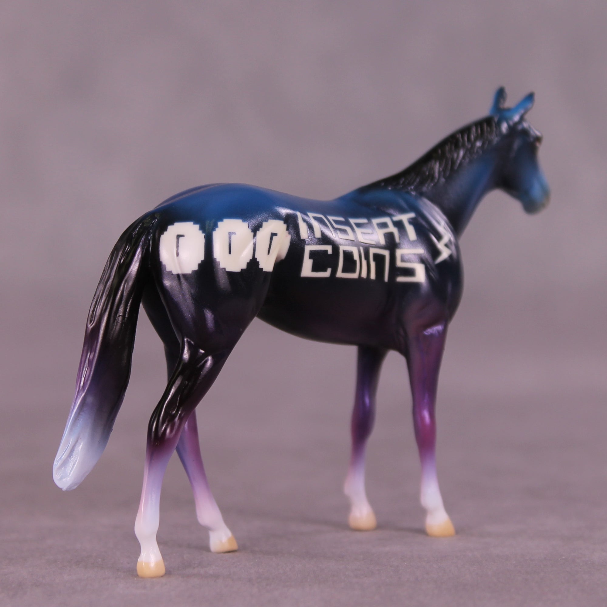 Insert Coins OOAK Chip Thoroughbred by Kike (Enrique) Duarte SCD25