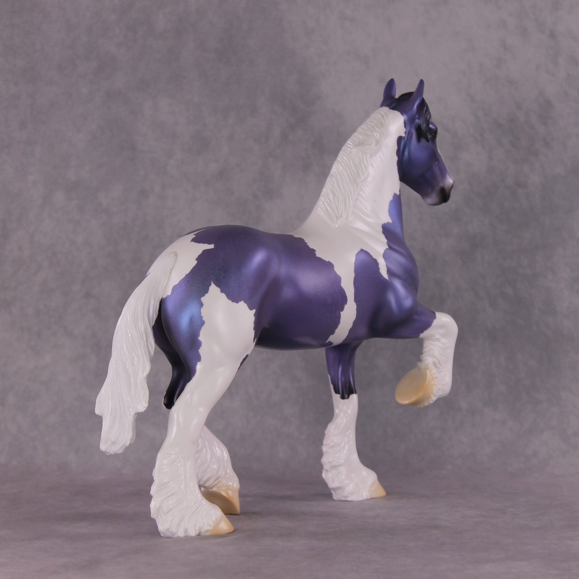 &quot;Barney&quot; OOAK Trotting Drafter by Angela Marleau SHCF25OS
