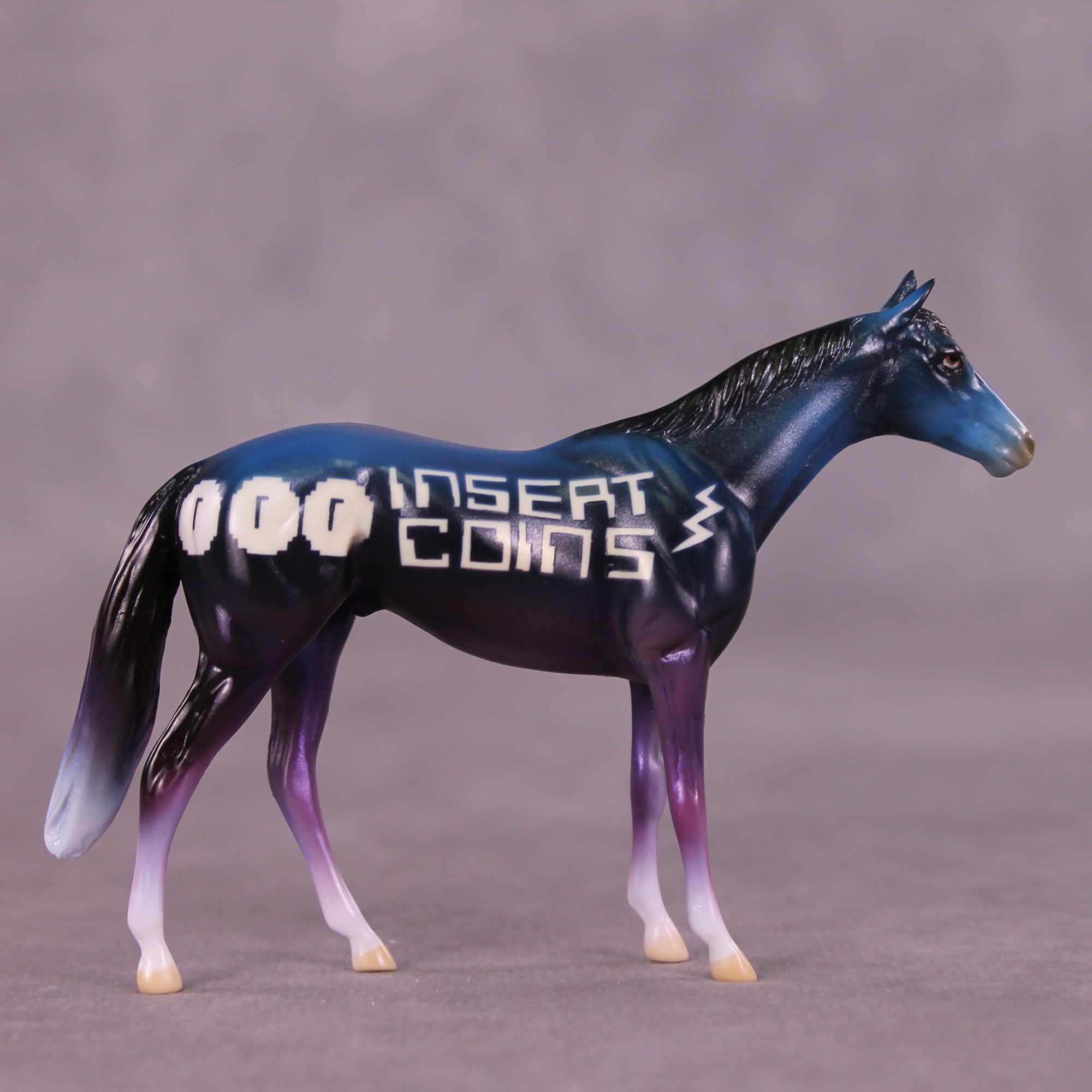 Insert Coins OOAK Chip Thoroughbred by Kike (Enrique) Duarte SCD25