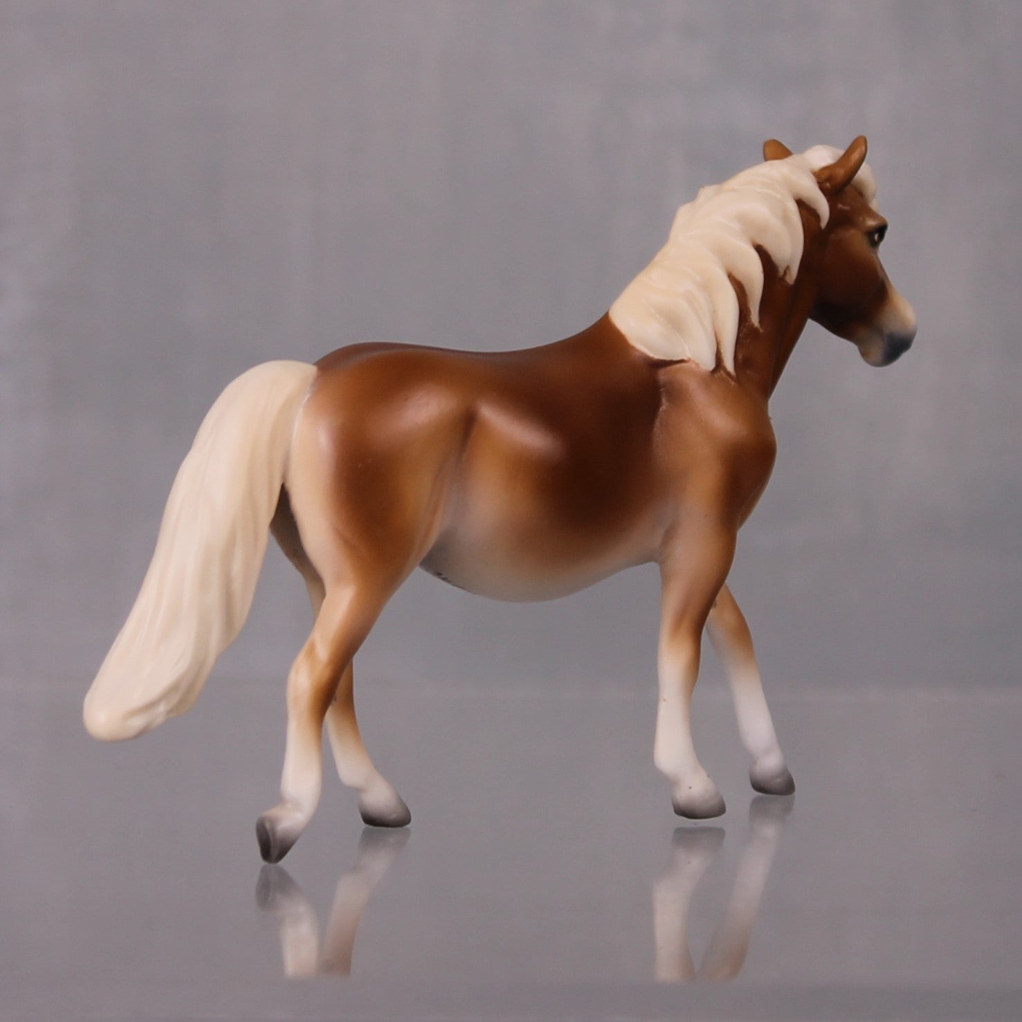 Oats OOAK Series of 20 Shetland Ponies Chestnut Pangare Pony Chip By Jess Hamill LHS24 MHP