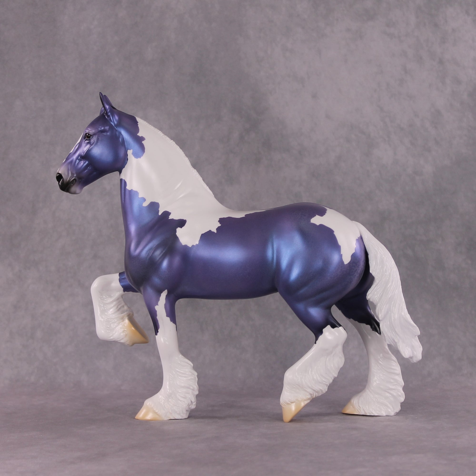 &quot;Barney&quot; OOAK Trotting Drafter by Angela Marleau SHCF25OS