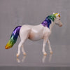 Litrik OOAK Pearl Series Chips - Pearl &amp; Rainbow Pony Chip By Jess Hamill LHS24 MHP