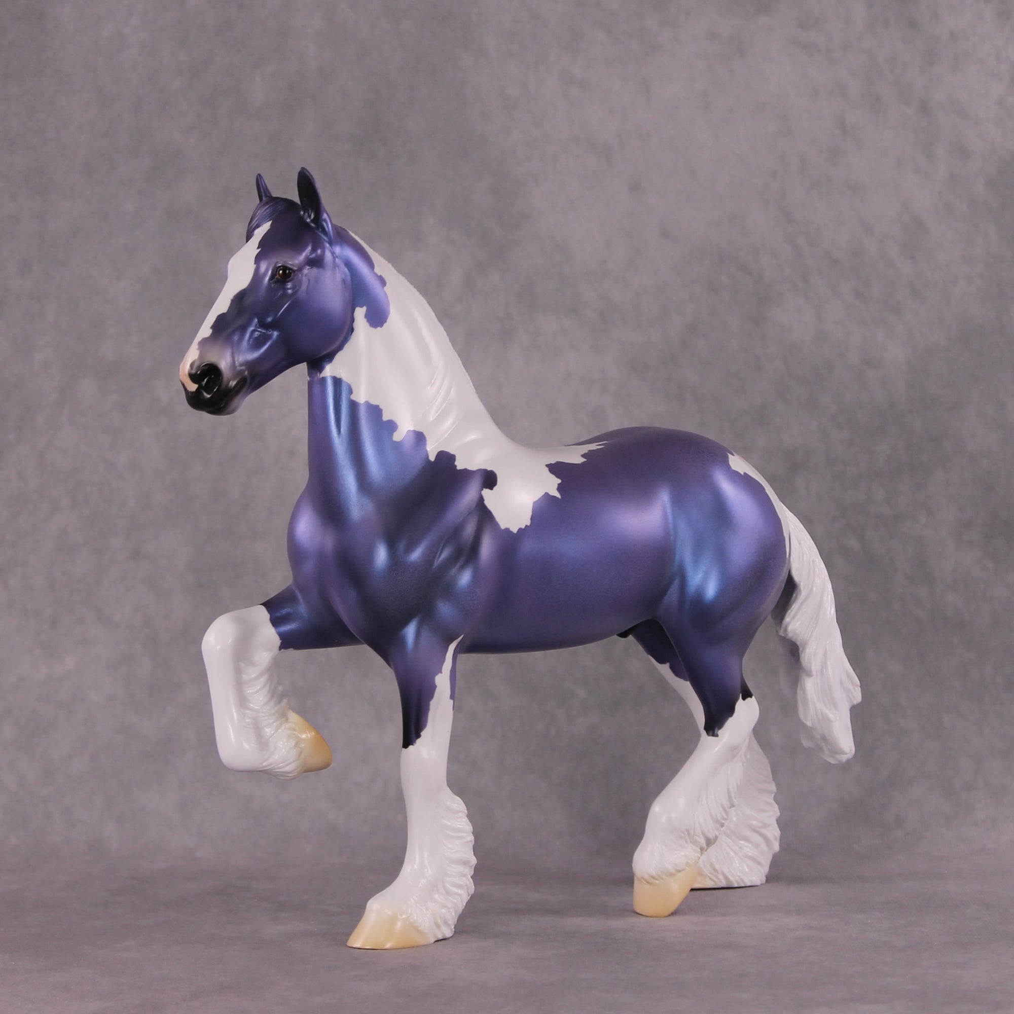 &quot;Barney&quot; OOAK Trotting Drafter by Angela Marleau SHCF25OS
