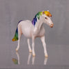 Litrik OOAK Pearl Series Chips - Pearl &amp; Rainbow Pony Chip By Jess Hamill LHS24 MHP