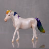 Litrik OOAK Pearl Series Chips - Pearl &amp; Rainbow Pony Chip By Jess Hamill LHS24 MHP